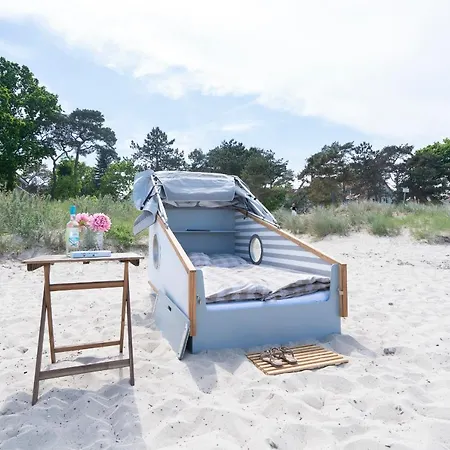 Luxury tent Schlafstrandkorb Nr. 4 *