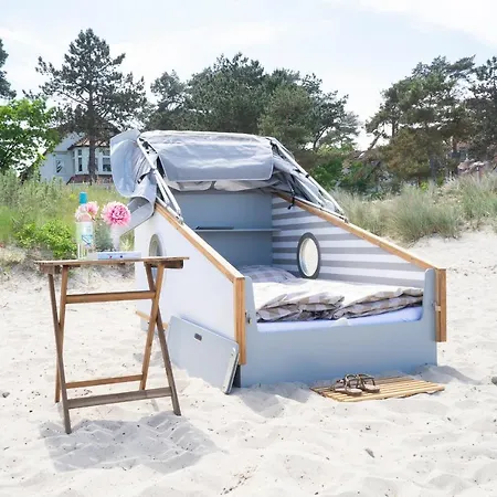 Campismo de Luxo Schlafstrandkorb Nr. 4